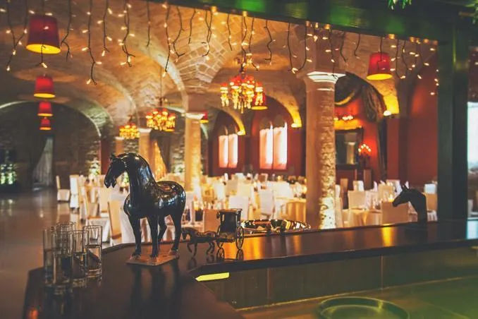 Sala bankietowa w Pałacu Brunów