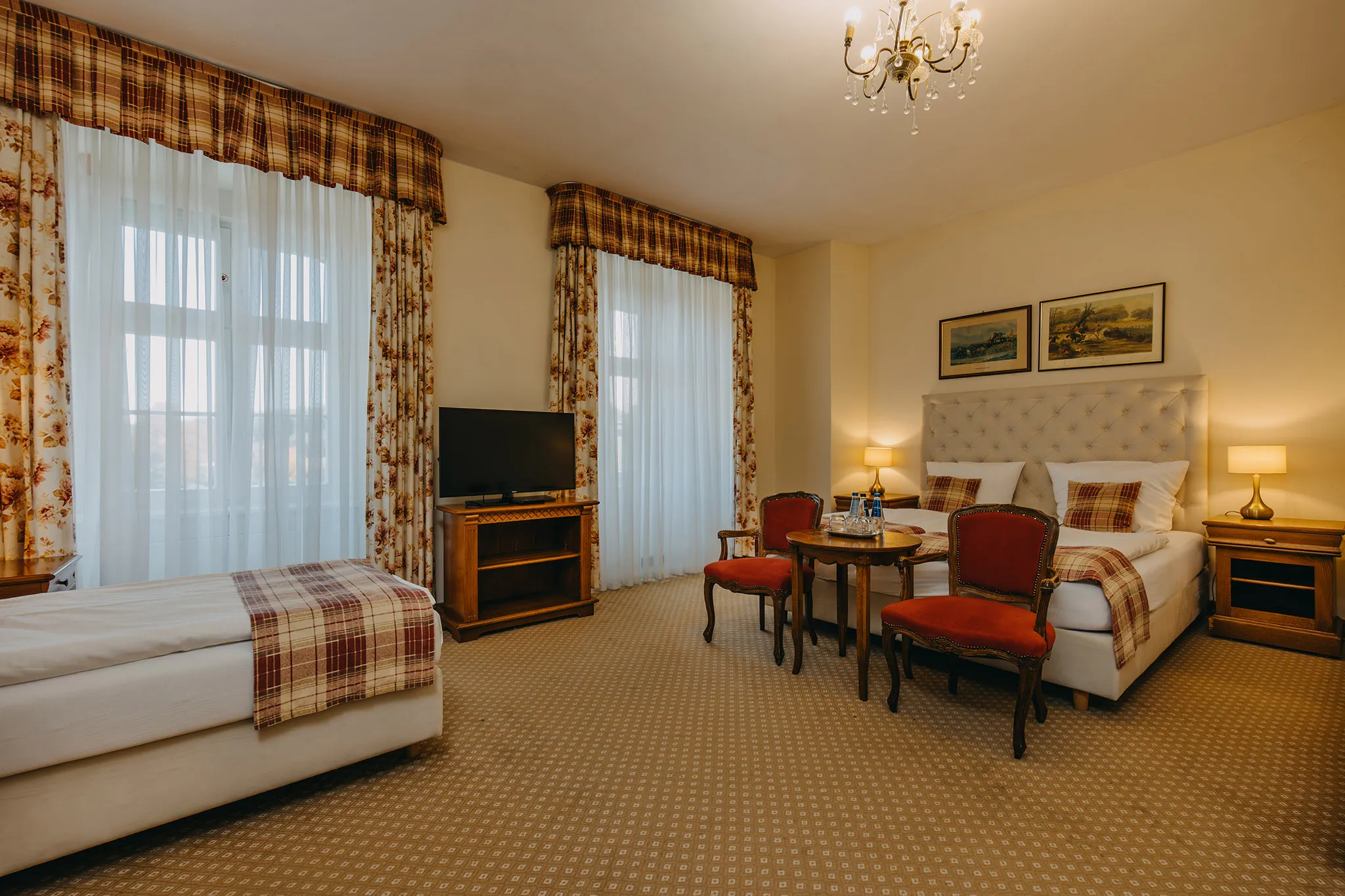 Komfortowy pokój hotelowy