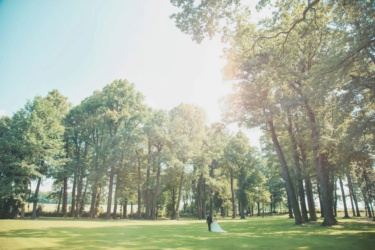 Romantyczny park krajobrazowy w Brunowie