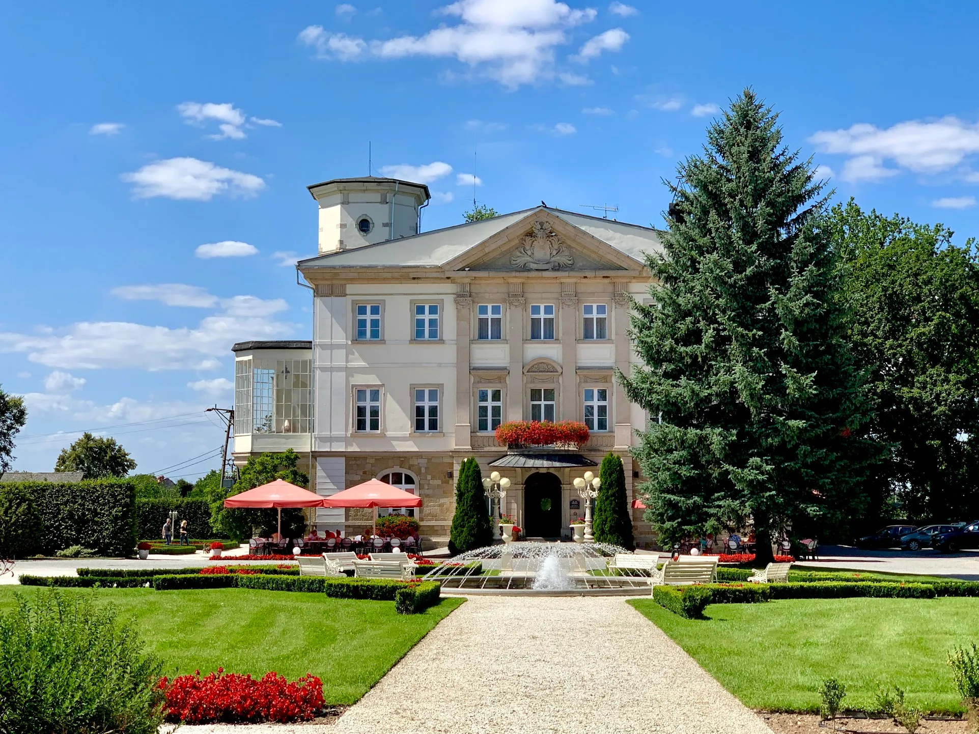 Otoczenie przyrodnicze Pałacu Brunów